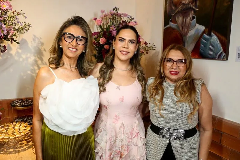 Alize Lopes, Ivana Lucena e Aldeides Ricarte