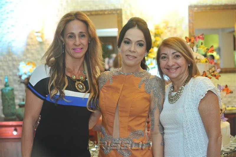 Cláudia Paiva, Roberta Philomeno e Ana Maria Farias