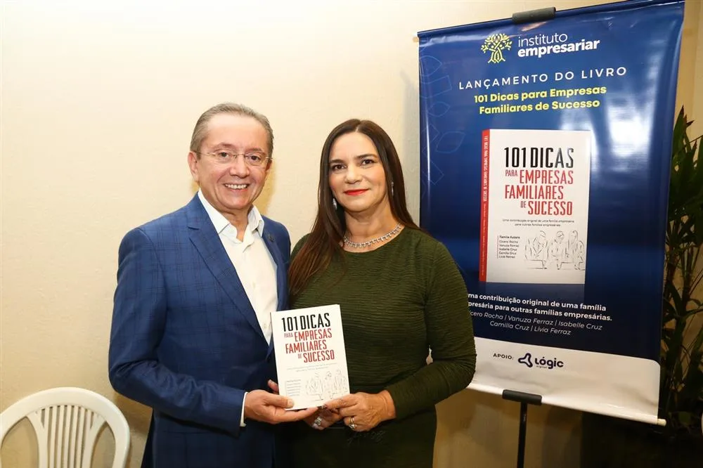 Cícero Rocha e Vanuza Ferraz