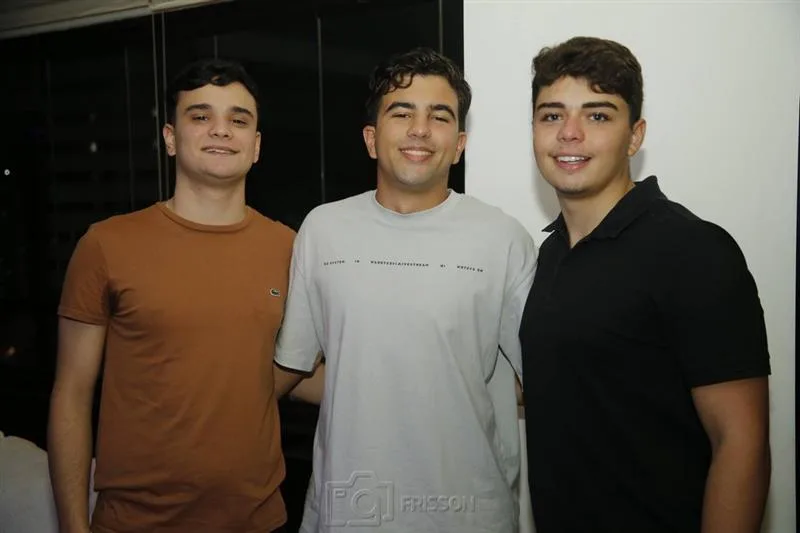 Davi Barsi, Rodrigo Roma e Pedro Emanuel