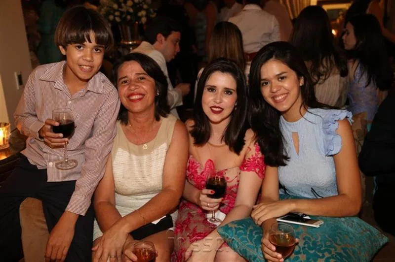 Alvaro, Sonia, Consuello e Marina Câmara