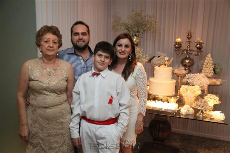 Conceição Mendonça, Osivan Junior, Eduardo e Raquel Mendonça