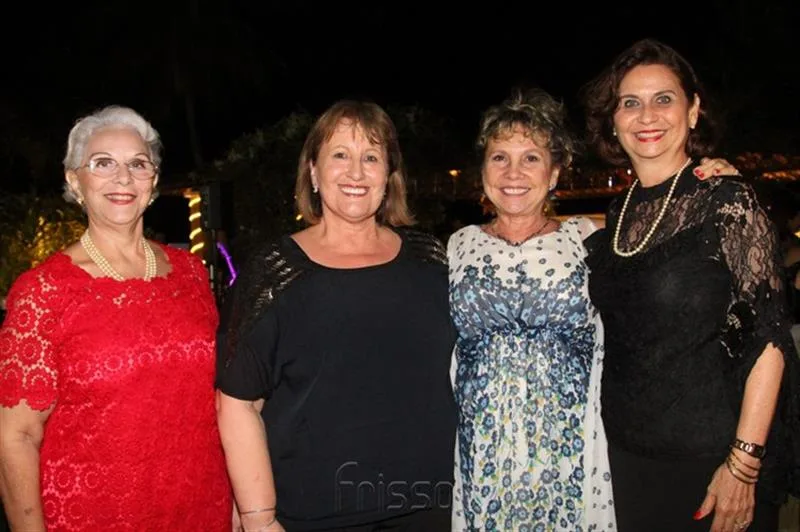 Ariane Saboya, Annette de Castro, Bete Dias e Marilena Campos