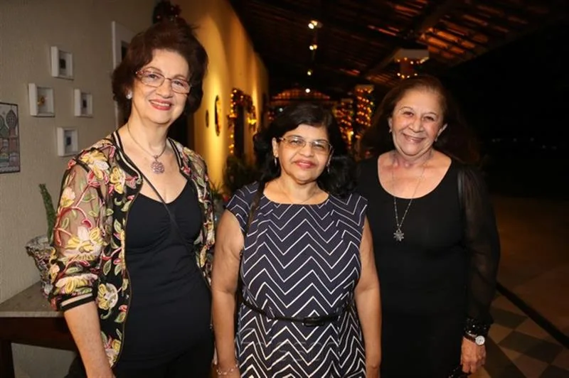 Aucileia Vieira, Iris Sampaio e Gorete Macedo