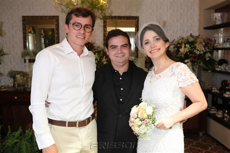Carlos Cysne, Ricardo Paz e Rakel Jereissati