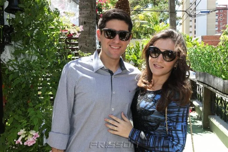 Daniel Cavalcante e Janaina Garcia