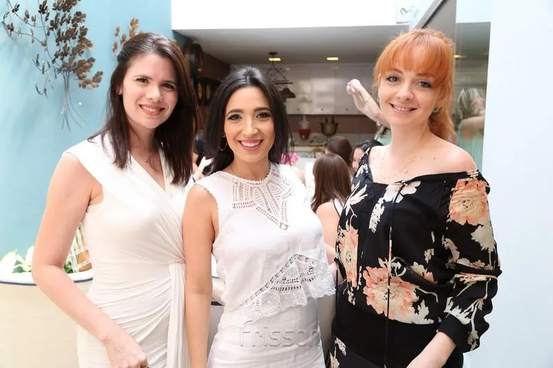 Bruna Diogenes, Renata Cavalcante e Lívia Feitosa