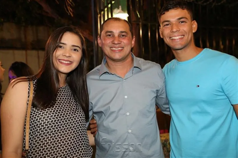 Andressa, Leo Almeida e Neilson Paiva