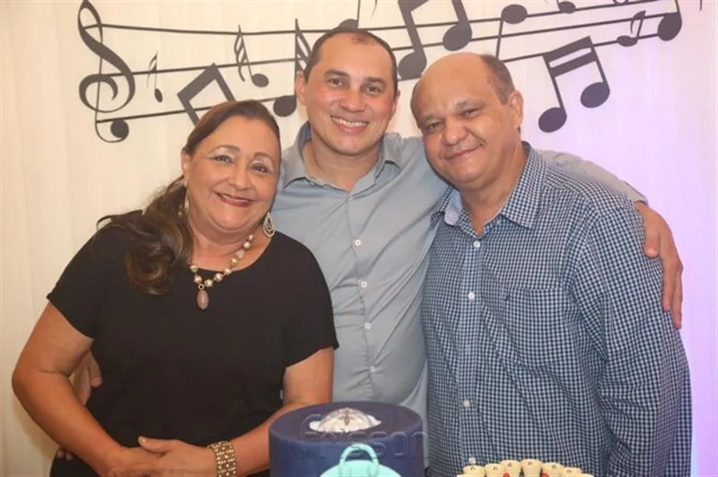 Cândida Oliveira, Leo Almeida e Antônio Oliveira