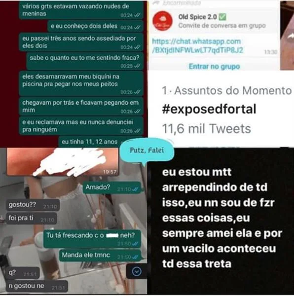 Print de denúncia