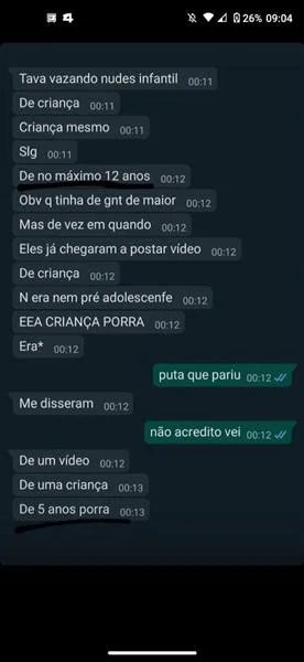 Print de denúncia
