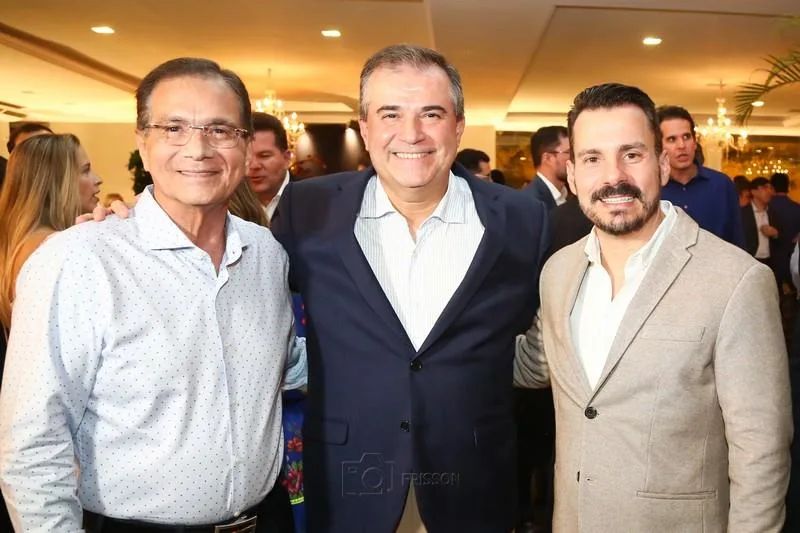 Beto Studart, Ricardo Bezerra e Miguel Filho
