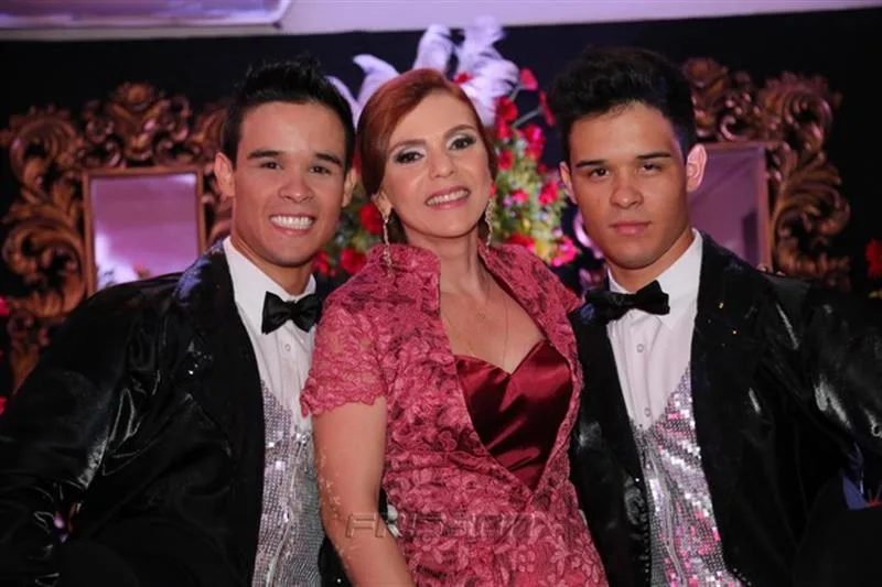 Alex Magalhães, Edilia Araújo e Alexandre Magalhães