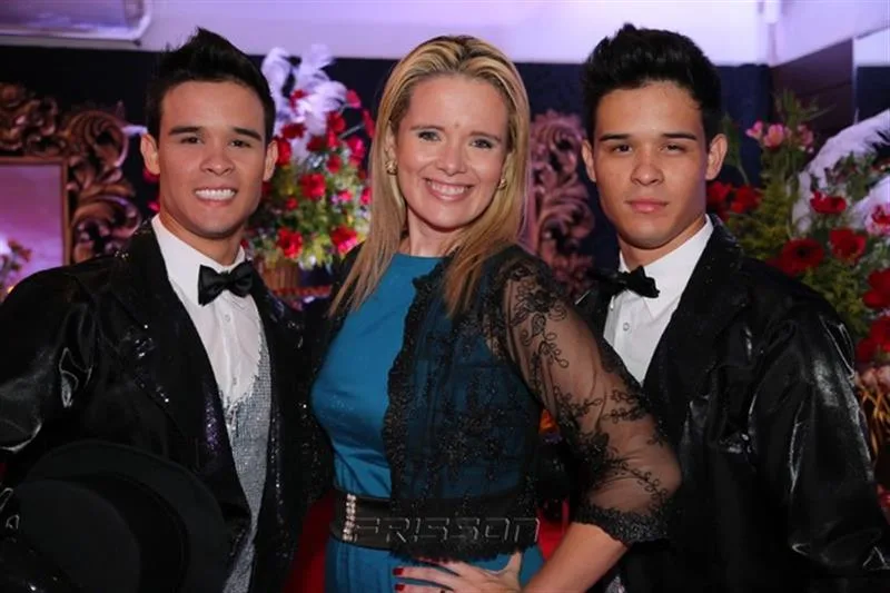 Alex Magalhães, Michele Camelo e Alexandre Magalhães