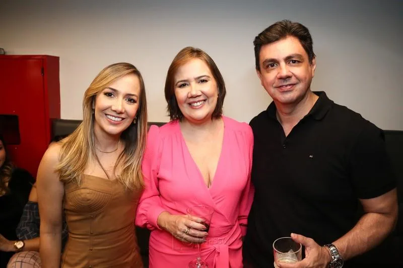 Camila Lucena, Keyla Monteiro e Wanderley Pereira