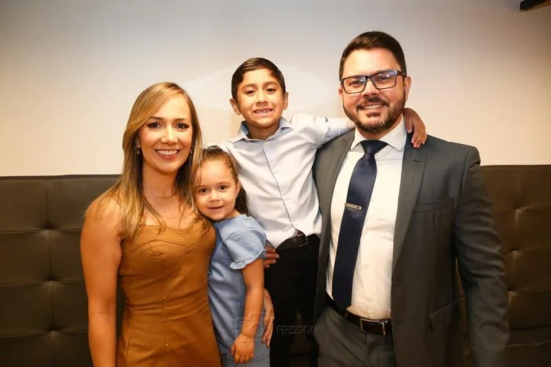 Camila Lucena, Laura, Murilo e Felipe Teixeira
