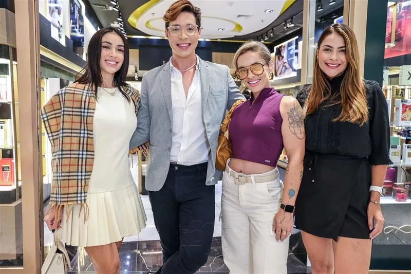 Clara Camacho, Edgel, Mirele Birck e Iasmim Martins