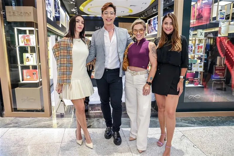 Clara Camacho, Edgel, Mirele Birck e Iasmim Martins