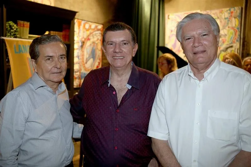 Eduardo Villar, César Cals e Joaquim Rolim