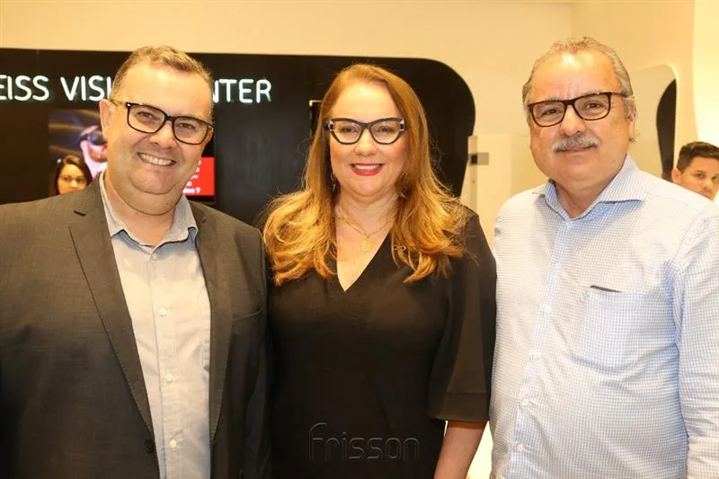 Carlos Coan, Luiziane Cavalcante e César Juaçaba