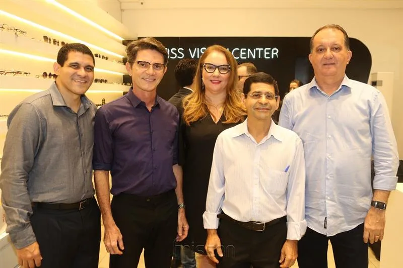George Carneiro, Everson Paz, Luiziane Cavalcante, Jailton Dantas e Jorge Eldo