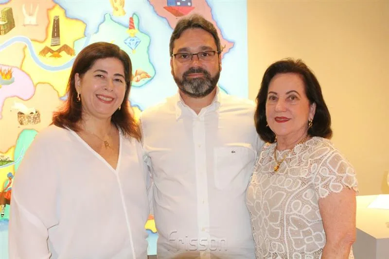 Adriana, Demetrio e Ligia Hiluy