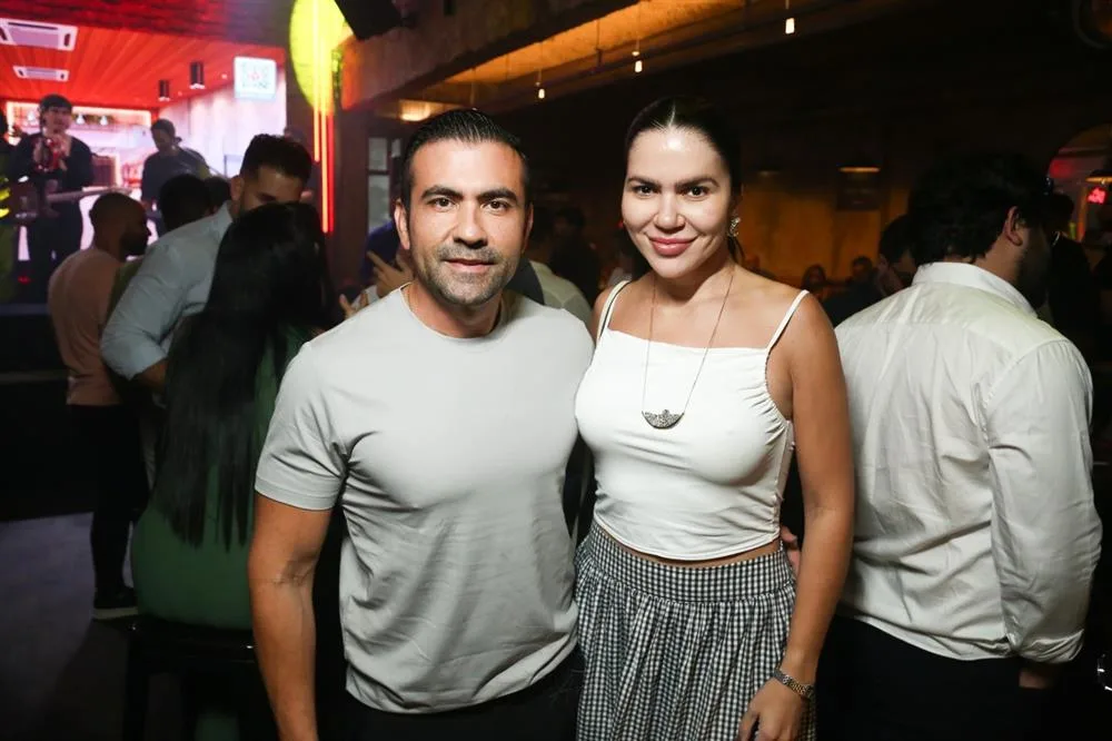 Abner Castro e Tatiana Ludovino