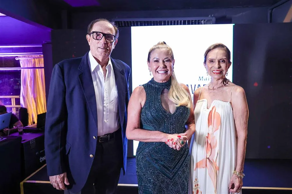 Augusto Trevia, Stelinha Salles e Madalena Rego
