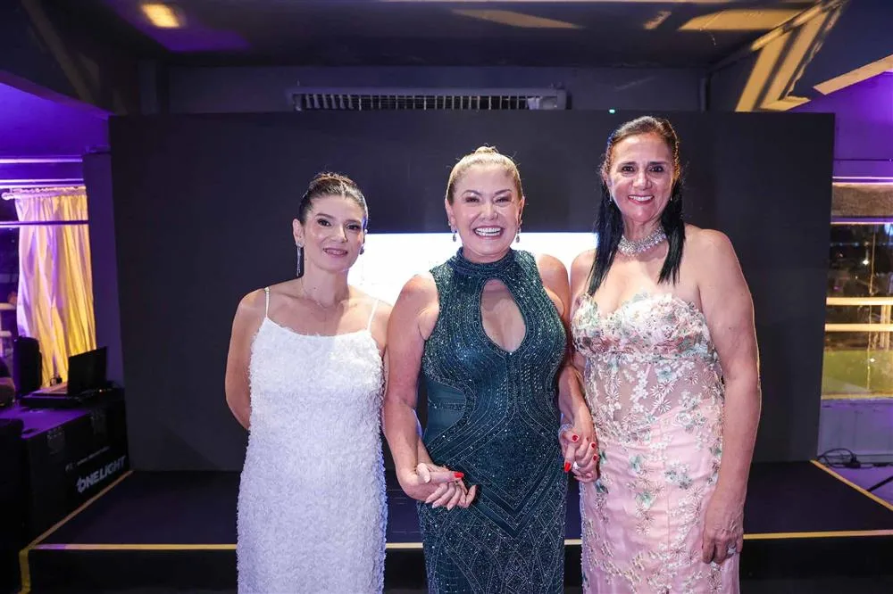 Cici Cabral, Stelinha Salles e Cristiane Macedo