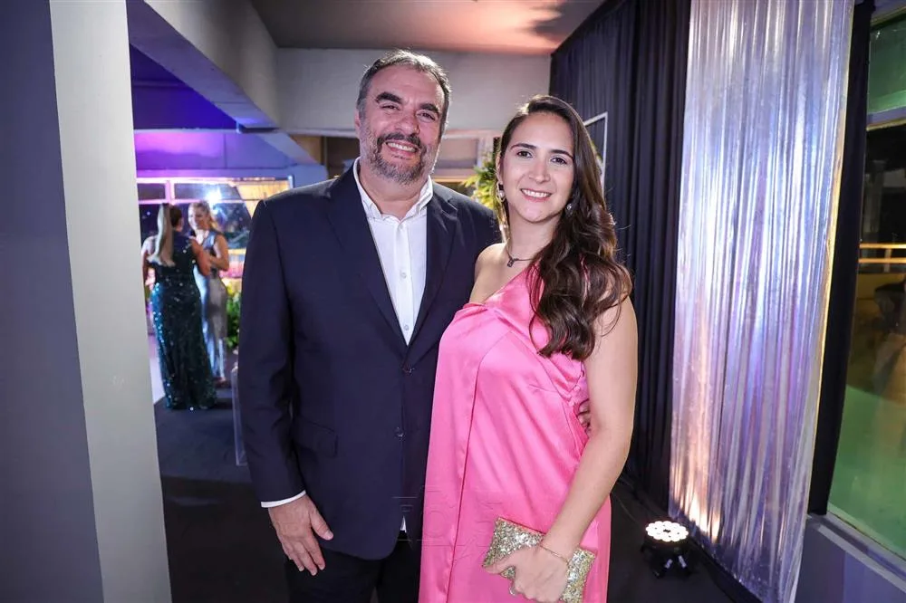 Claudio Ary e Patricia Evangelista