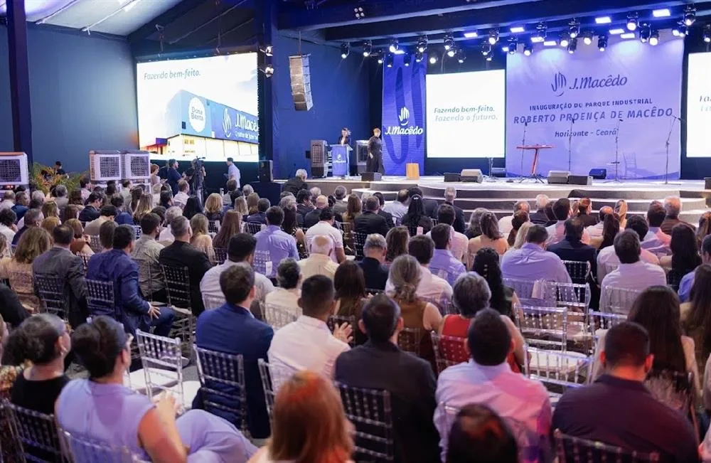 Inauguração Parque Industrial J.Macêdo em Horizonte