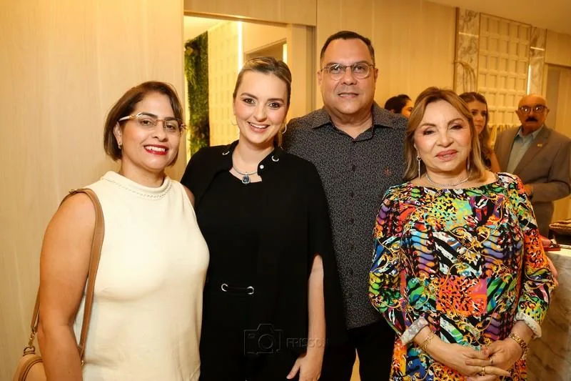 Carol Magalhães, Marielle Regadas, Marcelo Pereira e Gorete Pereira