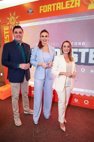 Alexandre Medeiros, Bianca Saraiva e Ísis Cidade