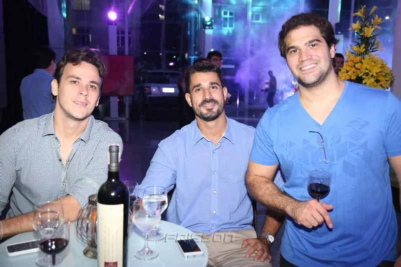 Andre Fiúza, Felipe Lima e Geovane Garcez
