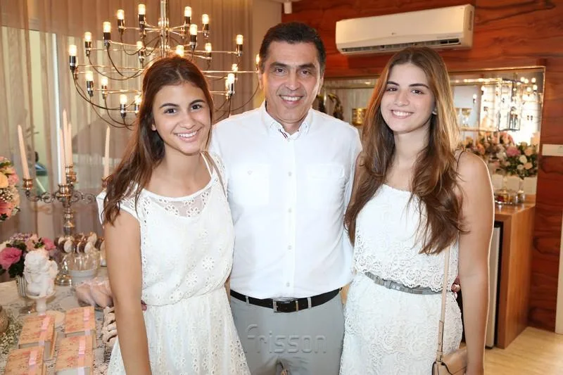 Ana Luisa, Idézio Rolim e Ana Beatriz