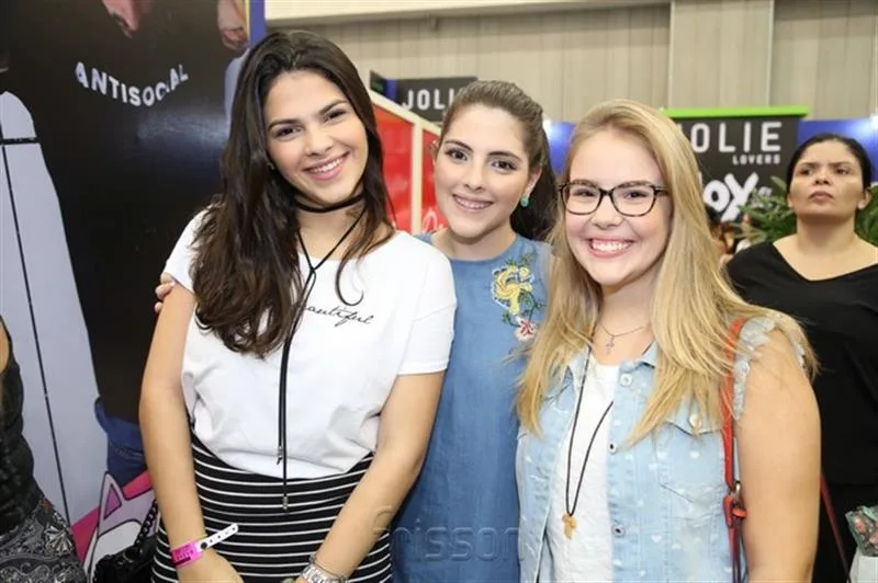 Carolina Cialdine, Tania Nogueira e Gabriele Rios