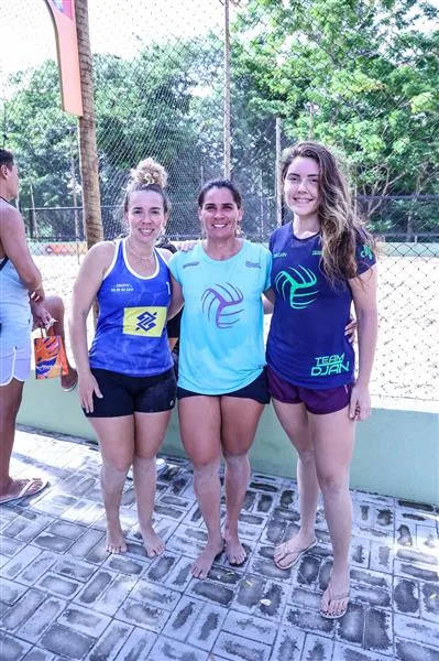Ana Marta Soares, Camila Araújo e Marcela Folegatti