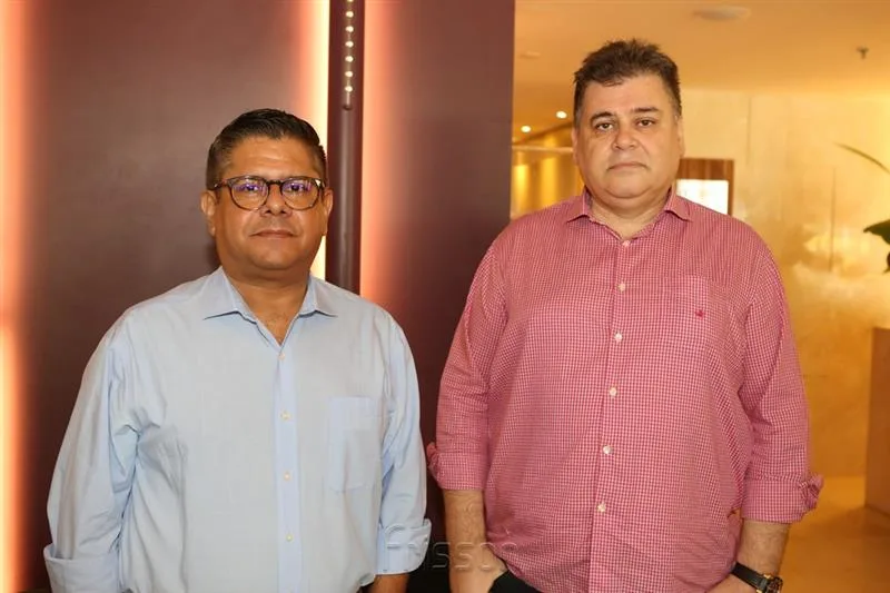 Arlen Medina e Marcos Gomide
