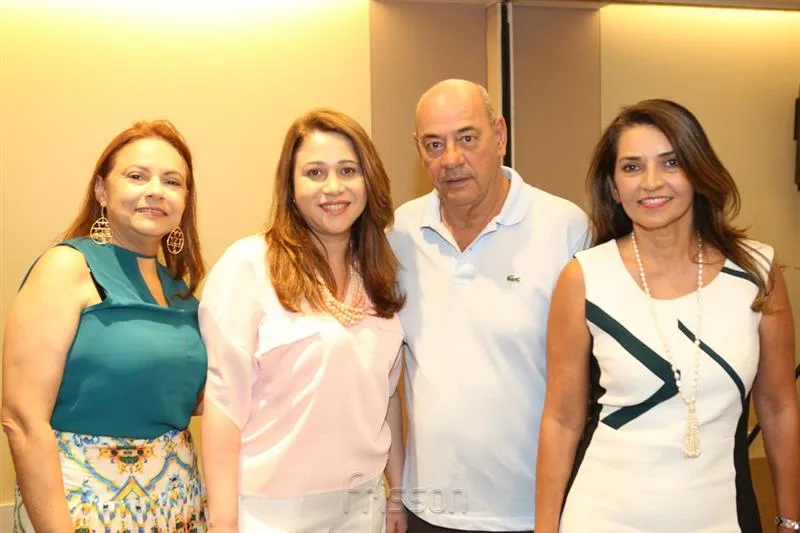 Carla Pinto, Raquel Barros, Fernando e Marcia Travessoni