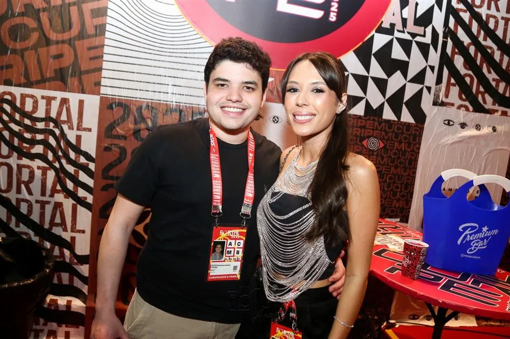 Carlos Henrique Juaçaba e Milena Azevedo