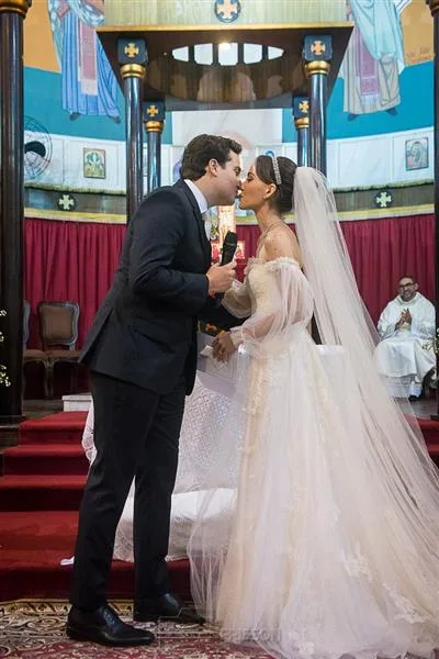 André Rangel e Natasha Dias Branco