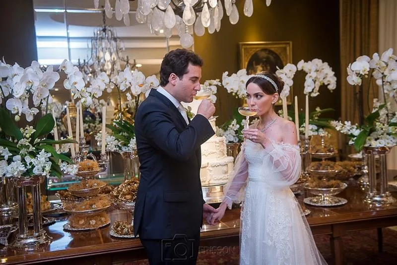 André Rangel e Natasha Dias Branco