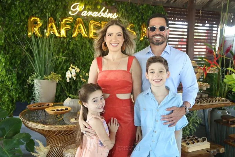 Rafael, Sara, Rafa e Liana Sá