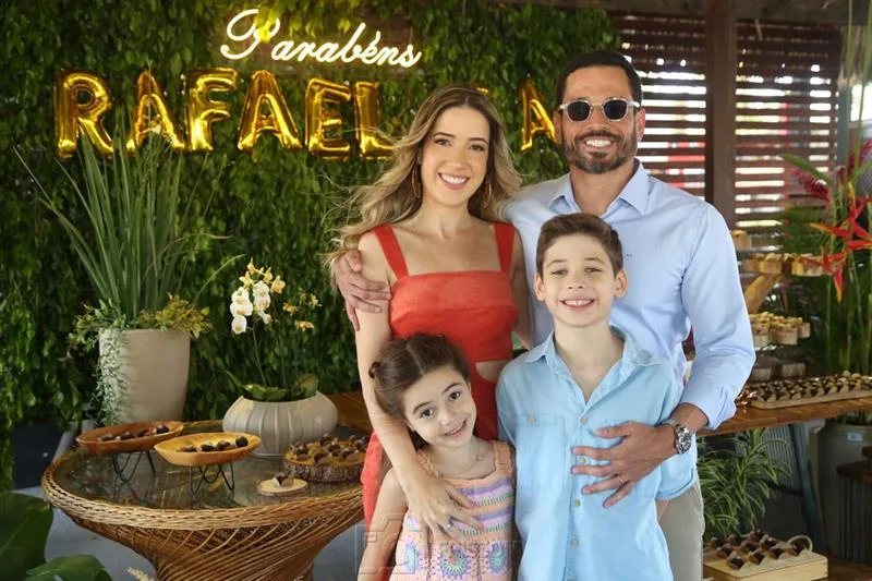 Rafael, Sara, Rafa e Liana Sá