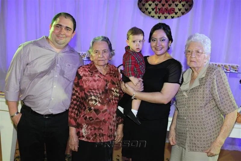Adriano, D Nenem, João Vitor, Milena Barbalho e Albanisa Costa