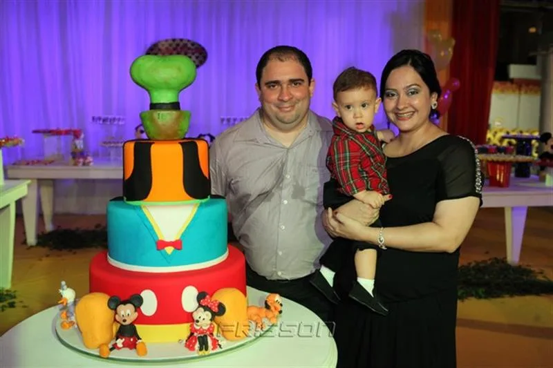 Adriano, João Vitor e Milena Barbalho
