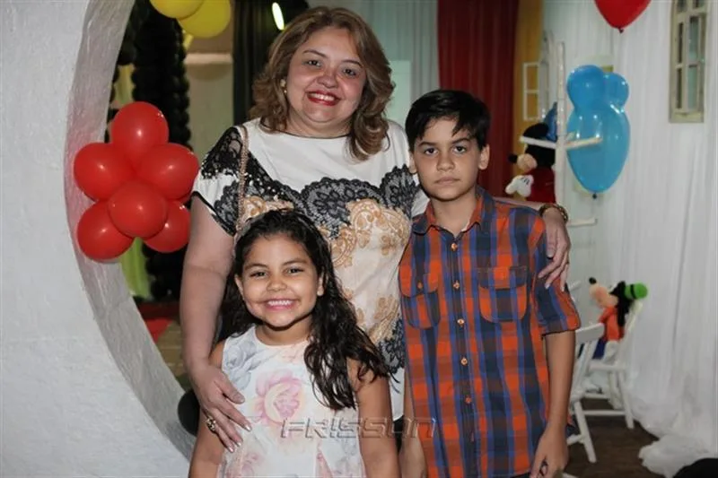 Ana Paula, Felipe e Maria Vitoria
