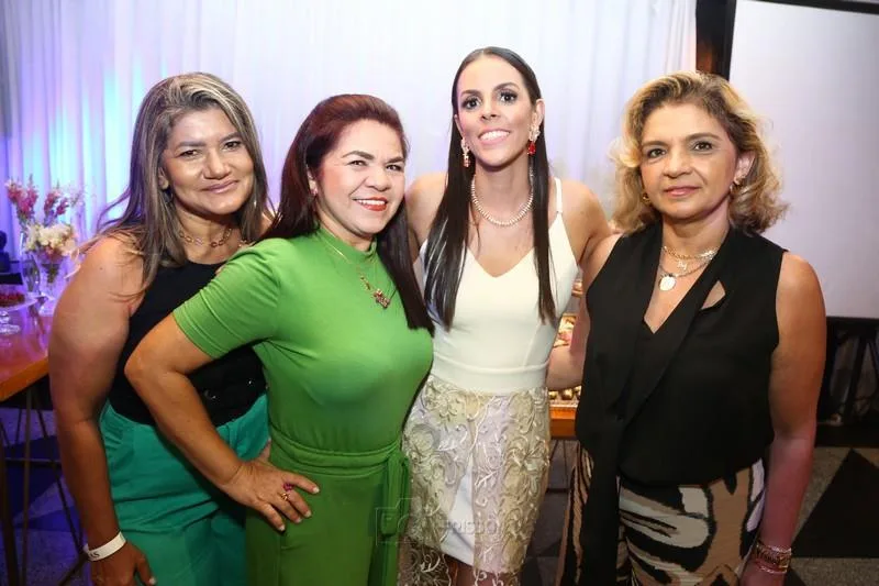 Audilene Silva, Rosa Emília, Daiana e Ana Lúcia Ximenes