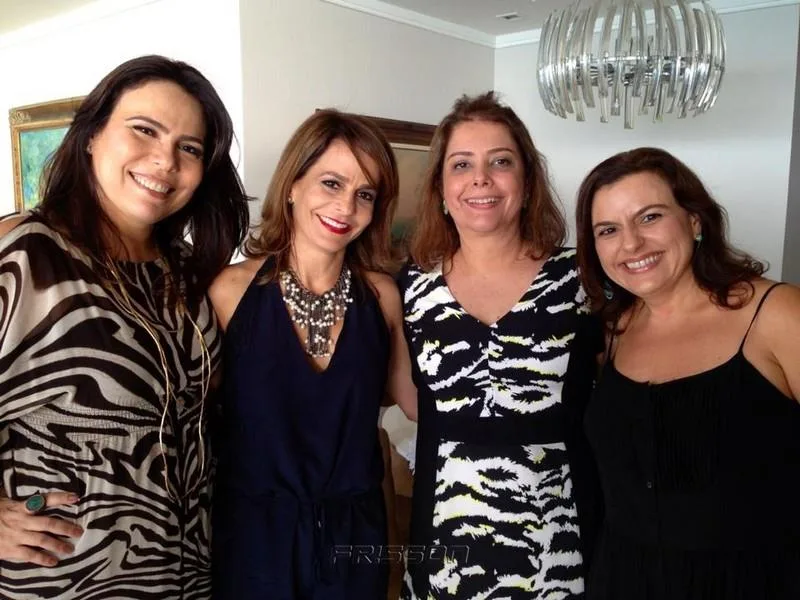 Andreia Rios, Ana Clara, Claudia Gradvohl e Roberta Câmara