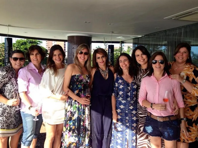 Erica Linhares, Shelda Bedê, Andrea e Renata Markan, Ana Clara, Paóla Brandão, Andrea Rios, Neyla Frate e Nara Amaral